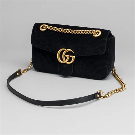 gucci marmot velvet|authentic gucci marmont.